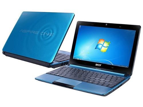 NOTEBOOK ACER AOD270 1889 ATOM/1.6/2G/320/ DVDRW/10/CAM/AZUL