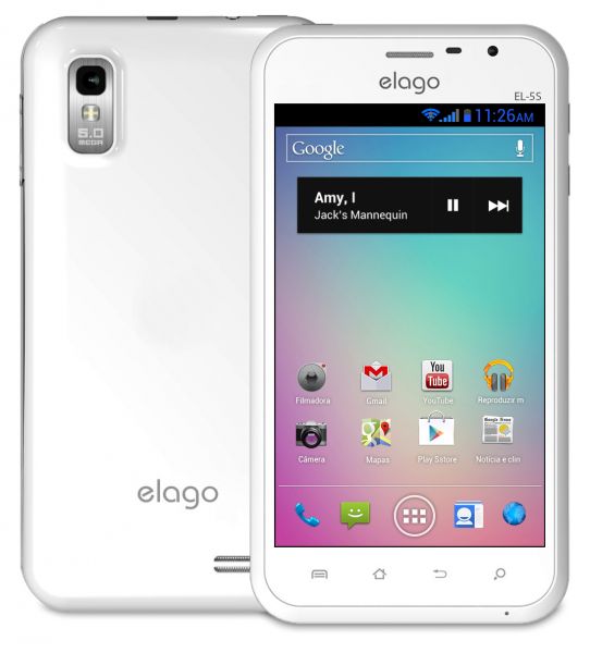 CELULAR ELAGO DUAL EL-5S 4GB/GPS/AND